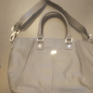 Elegant Gray Women's Handbag